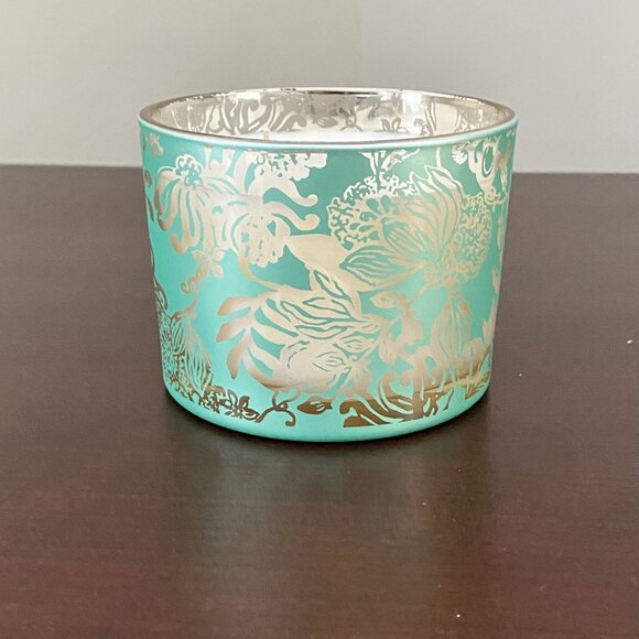 Lilly Pulitzer Electroplated Sand Bar Candle NIB - Picture 8 of 10
